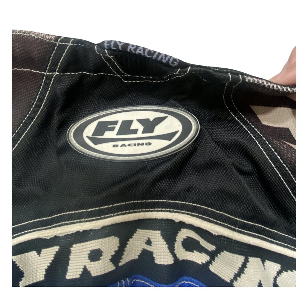 Fly Racing Pants Style 805 Mens 32 Blue White BMX Motocross ATV RN# 104096 - Picture 7 of 9